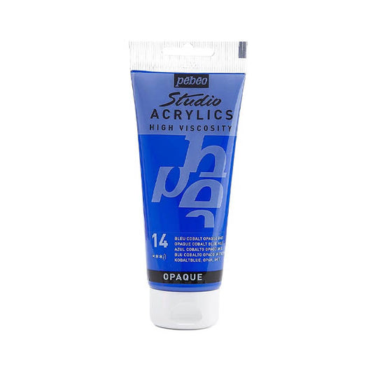 GOUACHE ACRYLIQUE PEBEO 100ML BLEU COBALT