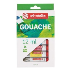 GOUACHE TUBE TALENS ART CREATION DE 8*12ML