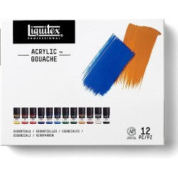 GOUACHE ACRYLIQUE LIQUITEX 12*22ML BASICS