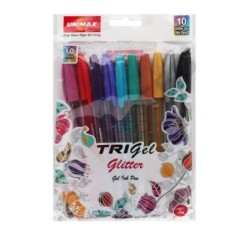 STYLO GLITTER UNIMAX TRIGEL POCH DE 10
