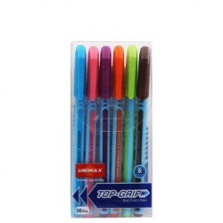 STYLO A BILLE UNIMAX ULTRON 2X POCH DE 6