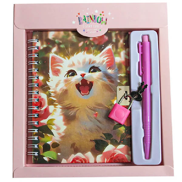 CAHIER DE SOUVENIR AVEC CADENAS CODE REF 64620-A