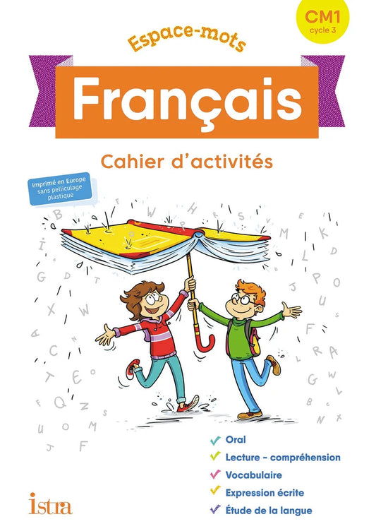 ESPACE-MOTS FRANCAIS CM1 - CAHIER ELEVE - ED. 2020