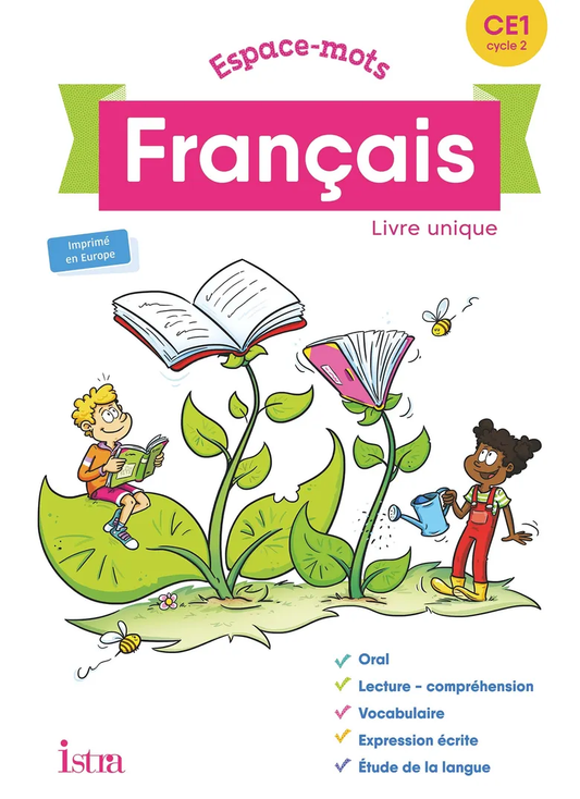 ESPACE-MOTS FRANCAIS CE1 - LIVRE ELEVE - ED. 2020