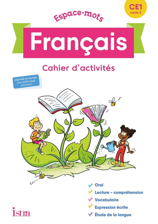 ESPACE-MOTS FRANCAIS CE1 - CAHIER ELEVE - ED. 2020