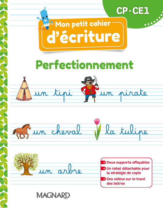 MP MAGNARD-MON PETIT CAHIER D ECRITURE-PERFECTIONNEMENT CP-CE1