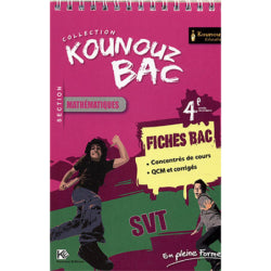 FICHES KOUNOUZ-SVT 4E MATHEMATIQUES