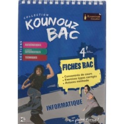 FICHES KOUNOUZ-INFORMATIQUE 4E SCIENCES