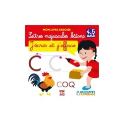 JE DECOUVRE ET JAPPRENDS-LETTRES MAJUSCULES IRIS 4-5