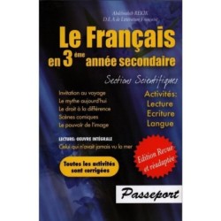 PASSEPORT-LE FRANCAIS AU 3EME SCIENCES