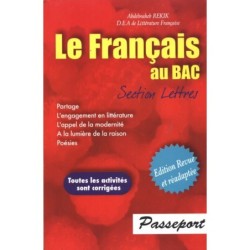 PASSEPORT-LE FRANCAIS AU BAC 4E LETTRES