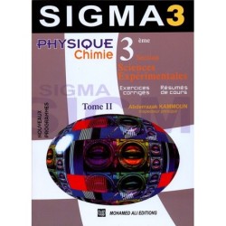 SIGMA3 PHY-CHIMIE 3E SC.EXPERIMENTALES TOME2