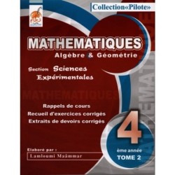 COLLECTION PILOTE-MATH 4E SC.EXPERIMENTALES TOME2