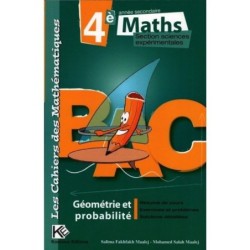 LES CAHIERS DES MATHEMATIQUES-GEO 4E SC.EXPERIMENTALES