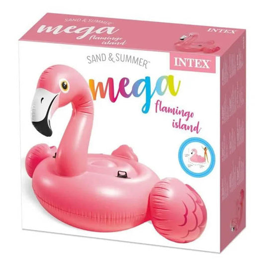 JOUET INTEX BOUEE GONFLABLE GLITTER FLAMENT ROSE