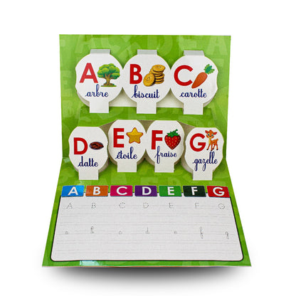 PREP TABLEAU D ECRITURE EFFACABLE FOIRE-Français سلسلة كتابي المجسم