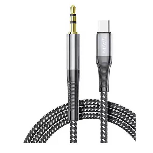 CABLE AUDIO 3.5*3.5MM BAVIN TYPE-C  REF AUX-32