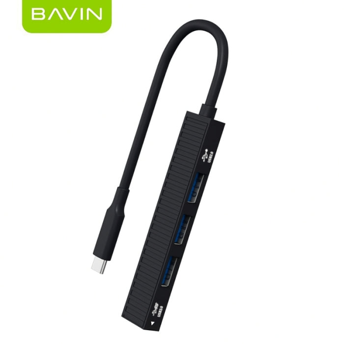 ADAPTATEUR MULTIFONCTION 4EN1 BAVIN REF HUB-14 noir
