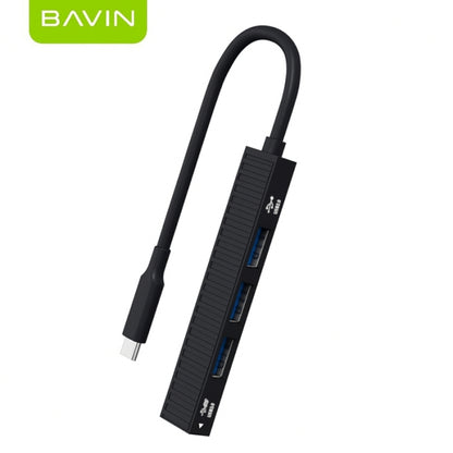 ADAPTATEUR MULTIFONCTION 4EN1 BAVIN REF HUB-14 noir