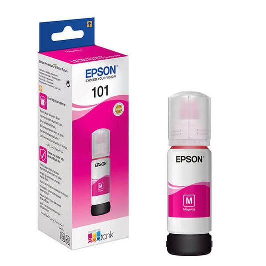 BOUTEILLE D ENCRE EPSON ORIGINAL 101 MAGENTA
