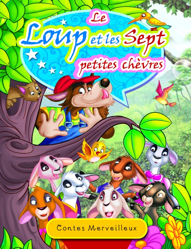 CONTES MERVEILLEUX-LE LOUP ET LES SEPT PETITES CHEVRES