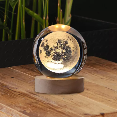 Lampe Boule Cristal