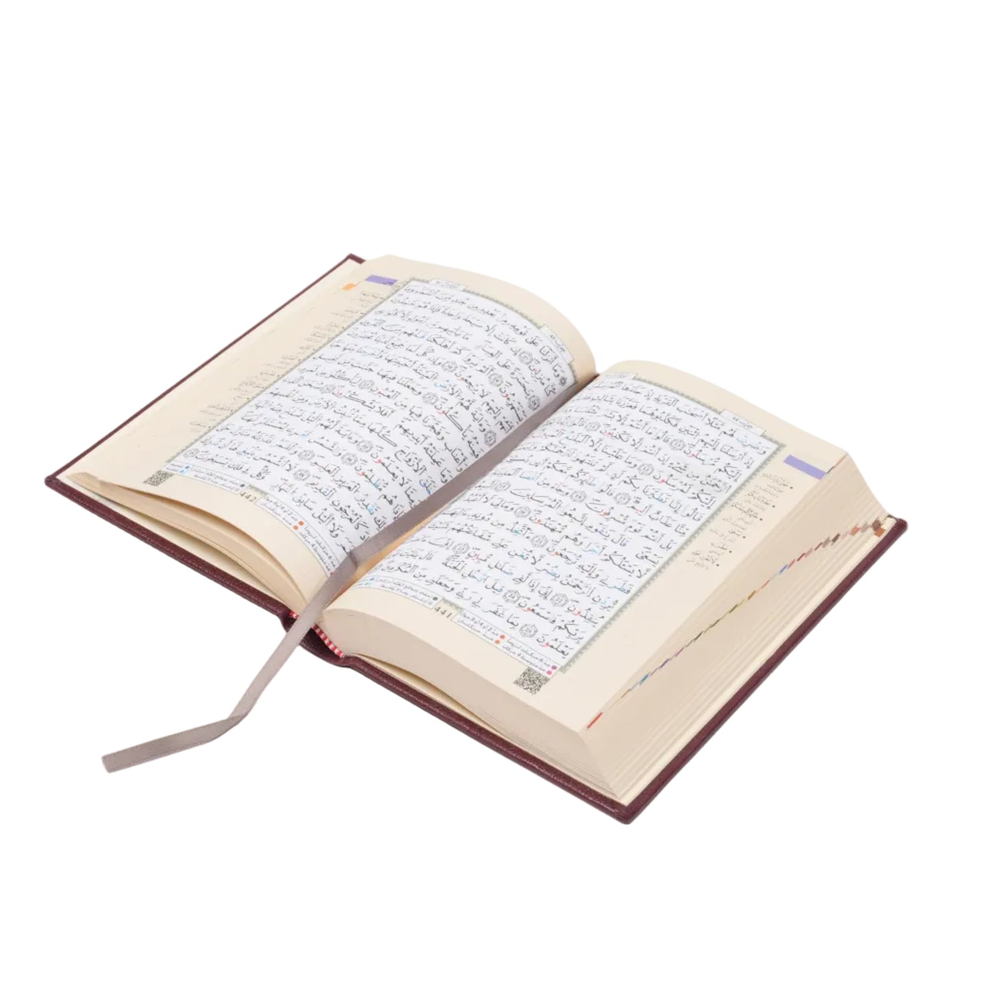 مصحف التجويد ملون قياس 14*20 رواية قالون-دار المعرفة