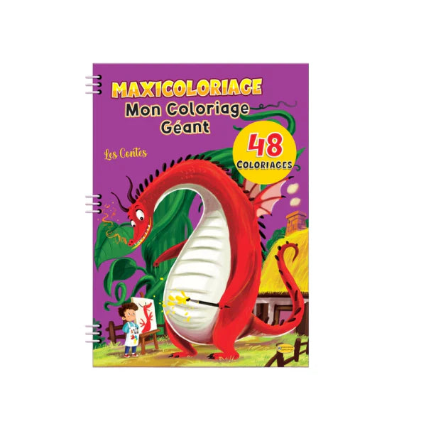 MAXI COLORIAGE LES CONTES-KOUNOUZ EDITION