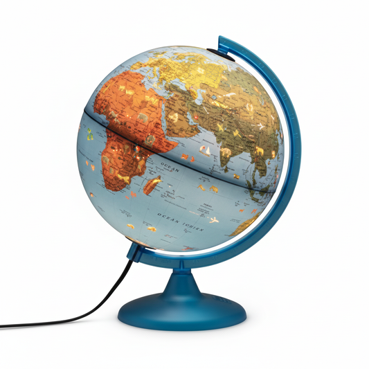 GLOBE TECNODIDATTICA LUMINEUX 25CM ARCA
