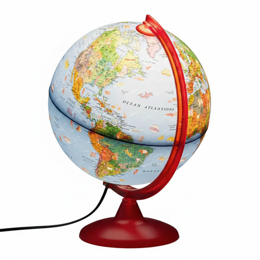 GLOBE TECNODIDATTICA LUMINEUX 25CM ZOO