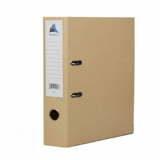 CLASSEUR A LEVIER OFFICEPLAST 75MM BEIGE