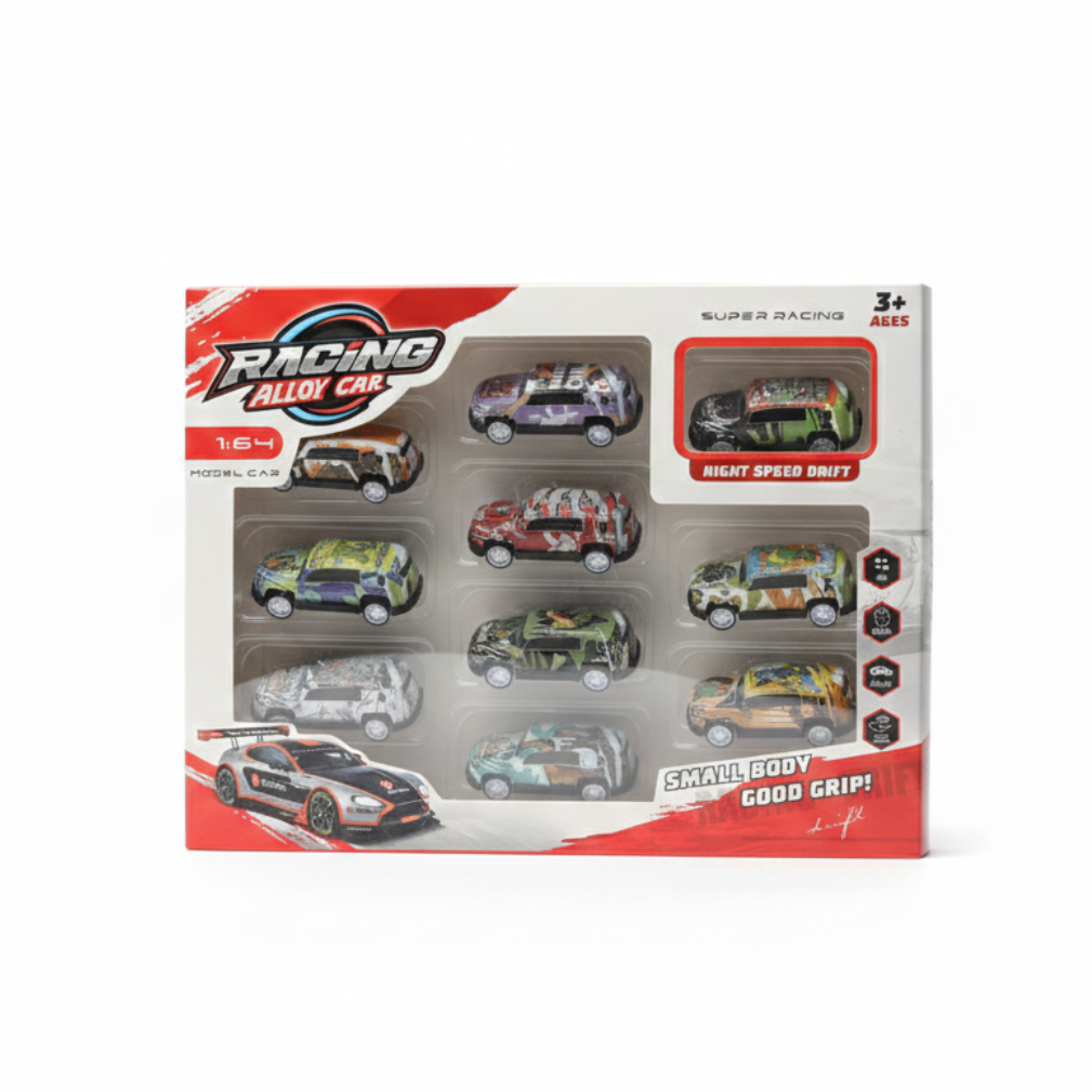 JOUET SET DE 10 VOITURES REF WJ-10