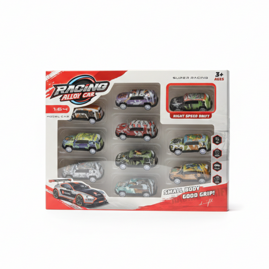 JOUET SET DE 10 VOITURES REF WJ-10