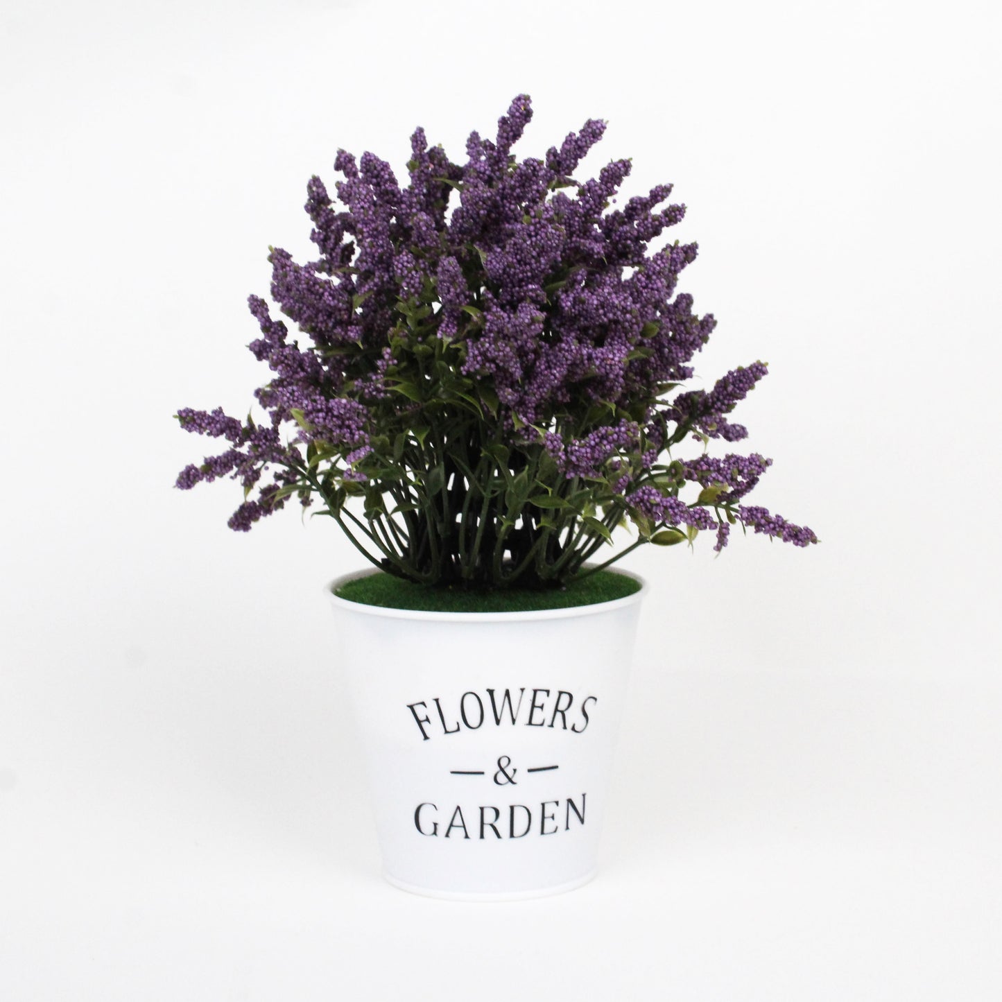 POT DECORATIF MM PLASTIQUE LAVANDE