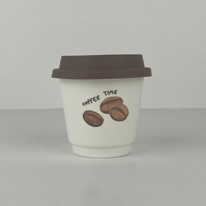 MUG EN CERAMIQUE AVEC COUVERTURE SILICONE REF HZ780-226