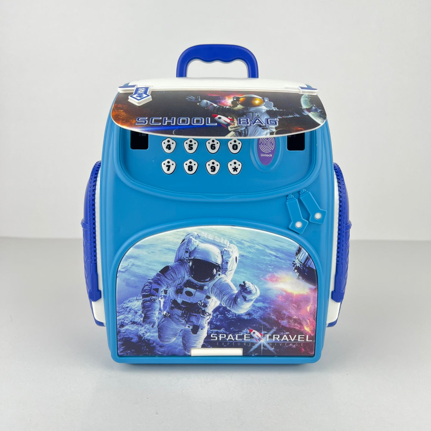 JOUET TIRELIRE SCHOOL BAG