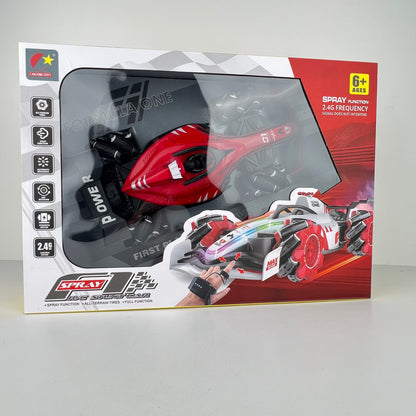JOUET VOITURE AVEC COMMANDE SPRAY STUNT CX-88