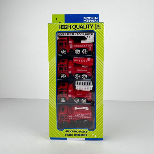 JOUET SET DE 4 MINI CMAMION