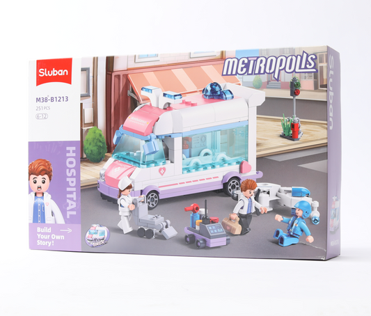 JOUET COFFRET LEGO SLUBAN AMBULANCE REF M38-B1213