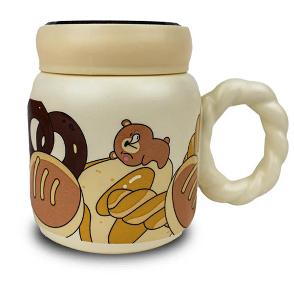 MUG en céramique avec couverture