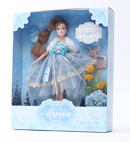 JOUET POUPEE AVEC ACCESSOIRES-ALYSSA REF 26031
