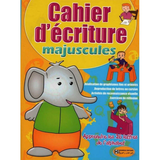 PREP CAHIER D ECRITURE-MAJUSCULES KOUNOUZ