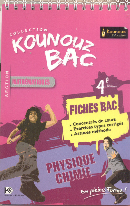 FICHES KOUNOUZ-PHY CHIMIE bac mathématique