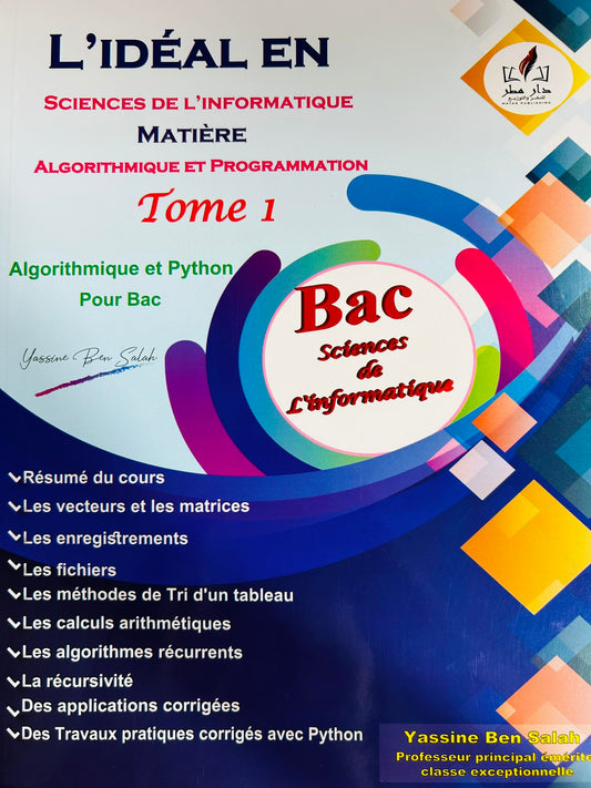 SEC L IDEAL EN INFORMATIQUE-ALGO ET PYTHON SCIENCES 4E GLOBAL