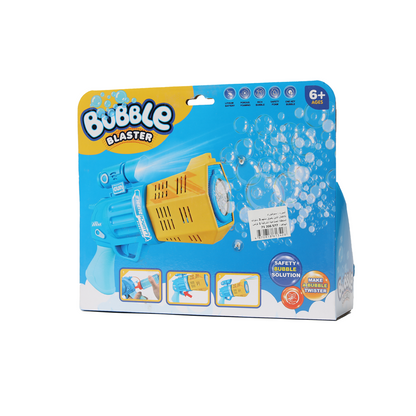 JOUET PISTOLET DE BULLE DE SAVON REF P81398