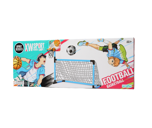JOUET GOAL DE FOOT ET BASKET REF 9706
