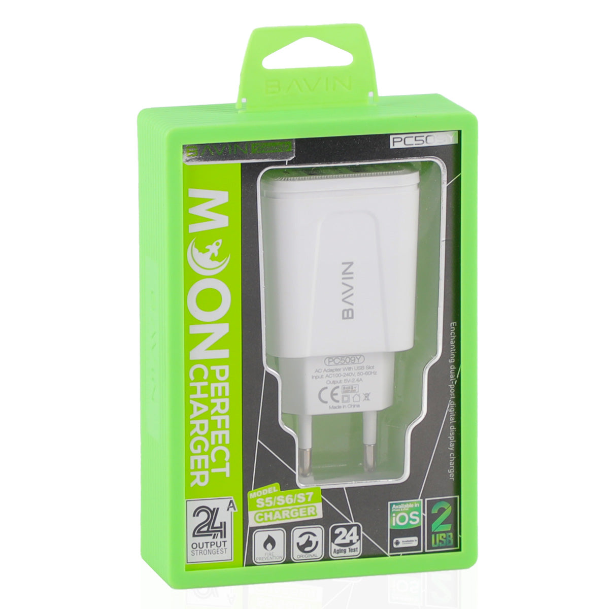 TETE CHARGEUR BAVIN USB REF PC350Y