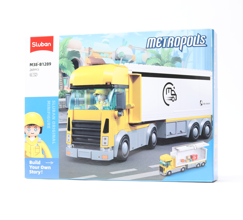 JOUET COFFRET LEGO SLUBAN CAMION REF M38-B1289