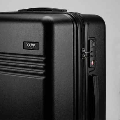 LUGGAGE WAMA LX-1826 DISCOVERY SET DE 3 NOIR