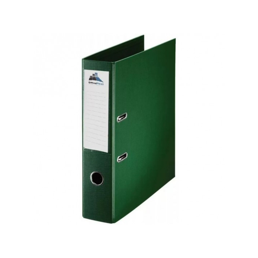 CLASSEUR A LEVIER OFFICEPLAST 75MM PASTEL VERT